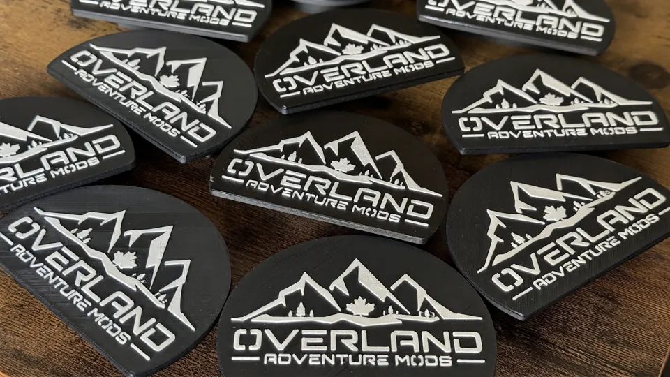 Exterior Emblem & Logo Badges for Overland Adventure Mods