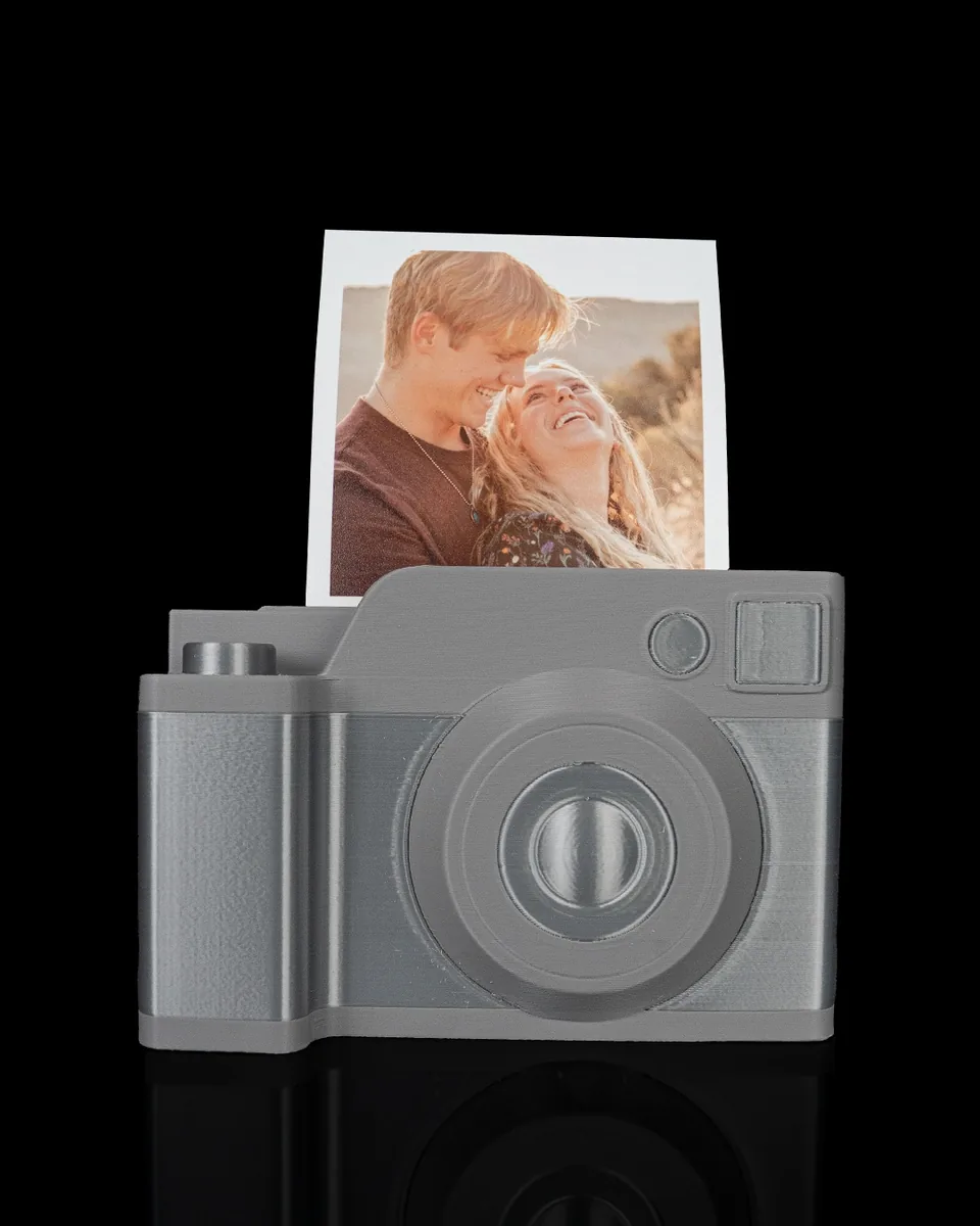 Analog Days Personalized Photo Holder — photo display example