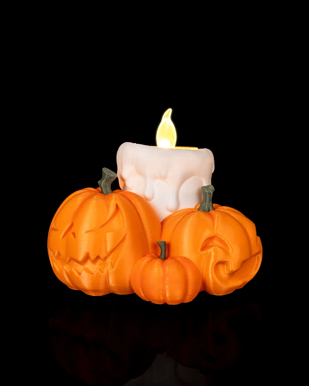 Candlelight Pumpkins Table Lamp product view 1
