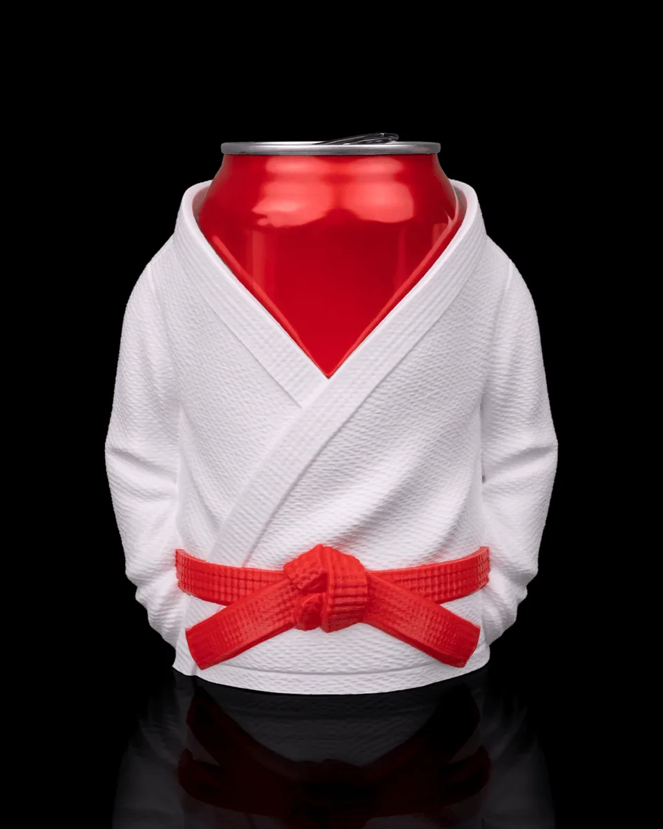 Kimono Can Holder — product view 1; beverage can not included