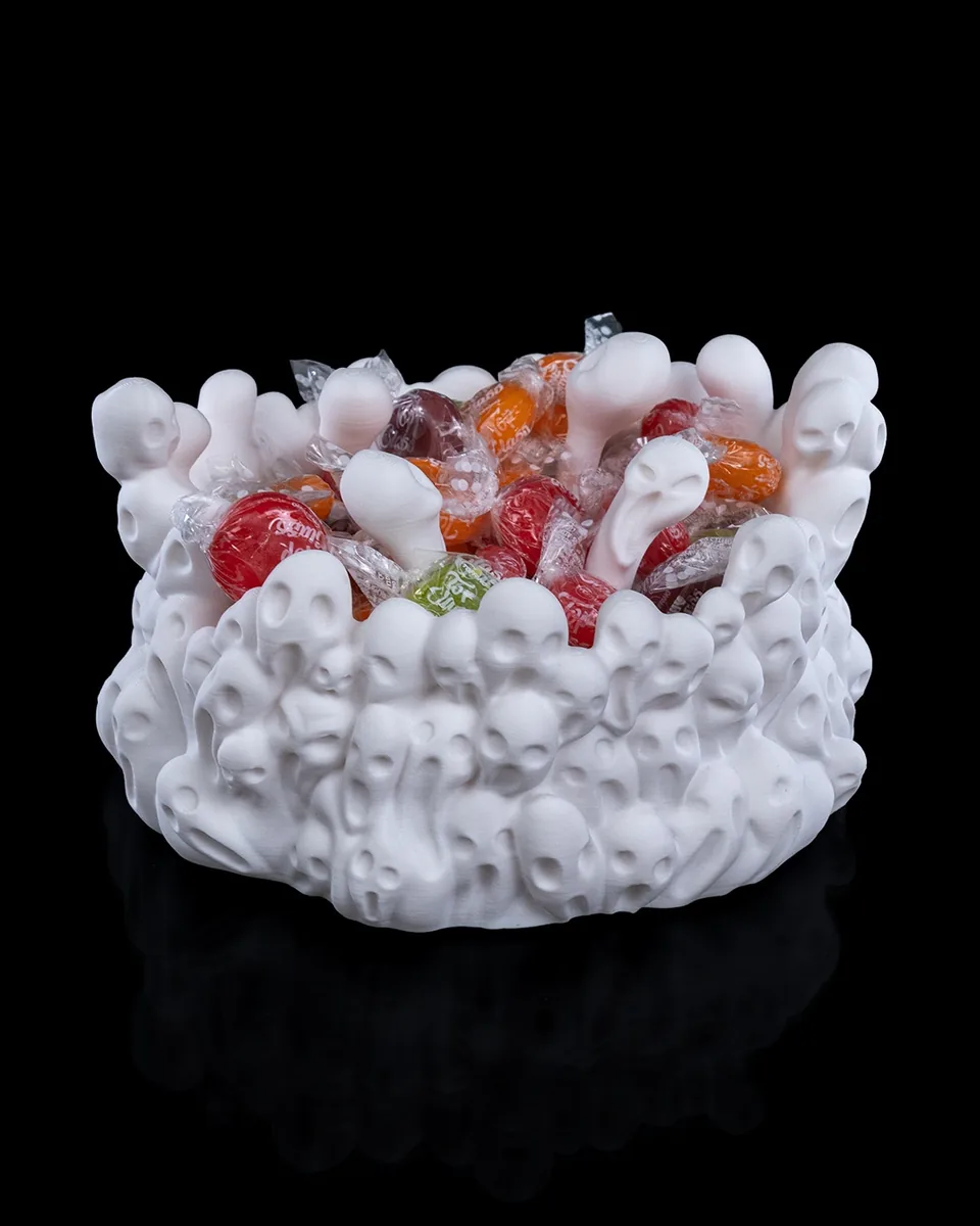 Spectral Ghost Candy Bowl — product view 1; candy not included